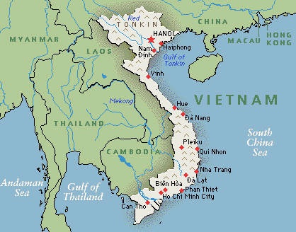 Vietnam Location and Geography