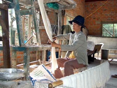 Song Than Vermicelli Making Village in An Thai