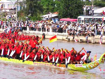 Om-oc-boc Festival of Khmer people