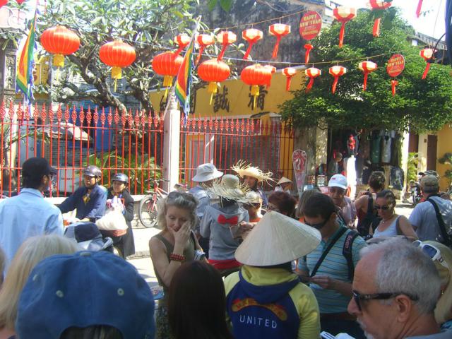 Enjoying Tet holiday in Hoi An