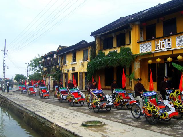 Enjoying Tet holiday in Hoi An