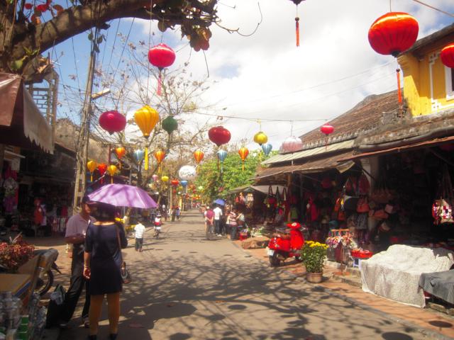 Enjoying Tet holiday in Hoi An