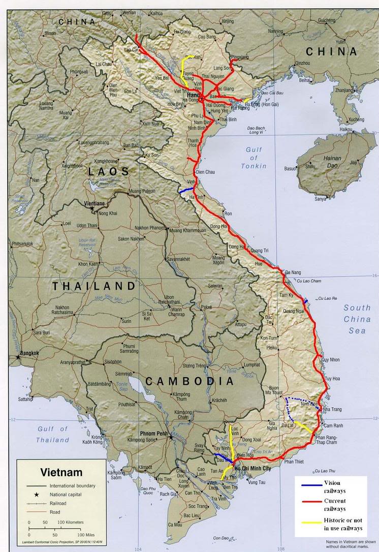 huren Uitbreiding binnenkort Railway System - Vietnam Tourism Information