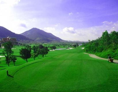 Spectacular scenery of Tam Dao golf course 