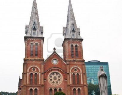 Notre Dame Cathedral (Notre-Dame Basilica) in Ho Chi Minh City
