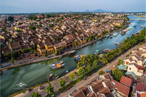 From above, every corner of Hoi An mesmerizes