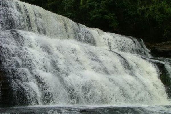 Contemplating Majestic Thuy Tien Waterfall in Dak Lak