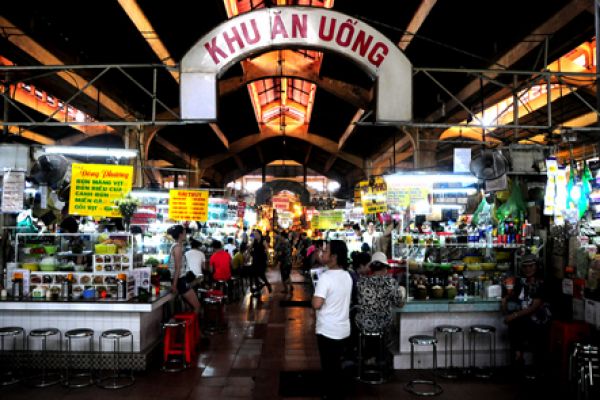 World of snacks inside Saigon's iconic market