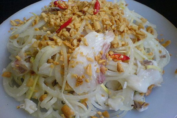 Unintended delicacy: a 30-year-old raw fish salad