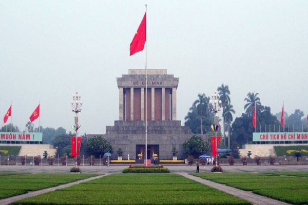 Ho Chi Minh’s Mausoleum in Hanoi