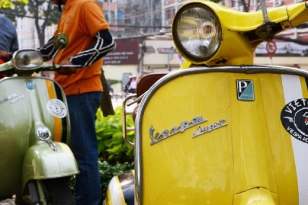 Travel like a local in Ho Chi Minh city with a Vespa