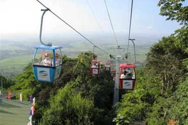 Ba Den Mountain in Tay Ninh 