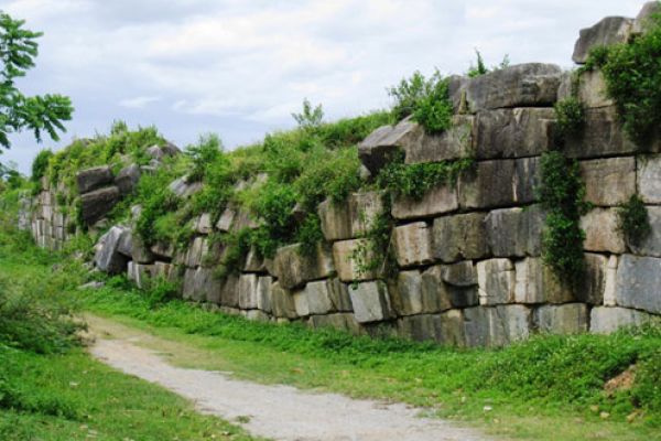 The rock unique construction of Ho Citadel