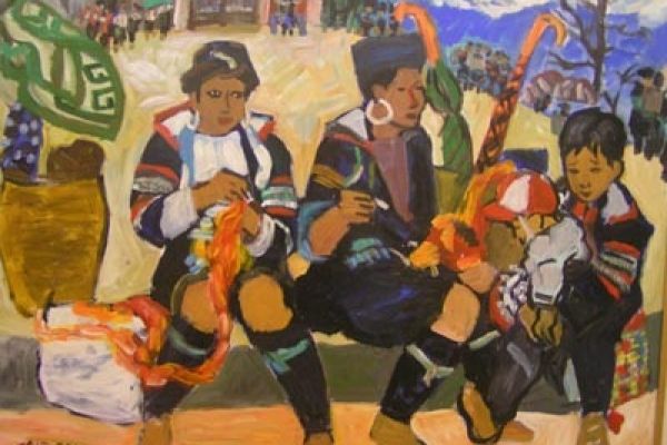 Exhibition of beautiful landscapes and people in Sapa