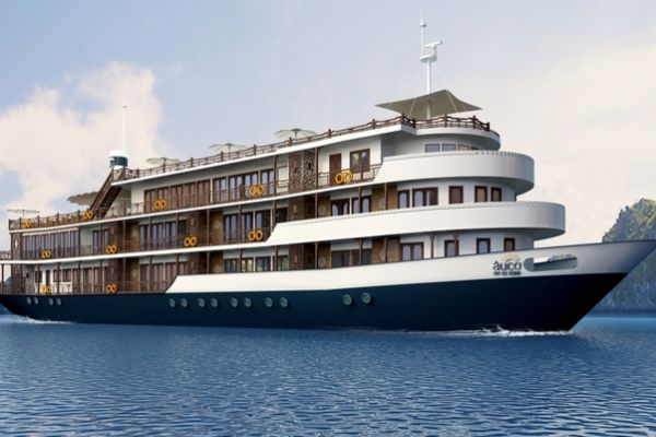Au Co cruises offers luxury trips to Halong Bay Vietnam