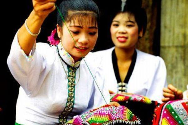 The Thai ethnic group with the charming beauty