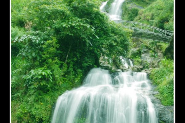 Visit Sapa Silver Waterfall in Vietnam Tourism