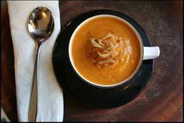 Delicious tastes and attractive look of winged yam soup