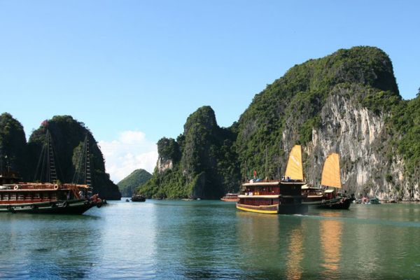The exhibition about potential value of Halong bay
