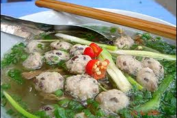Enjoy Bún Mọc Thang (Chicken and Pork Noodles)