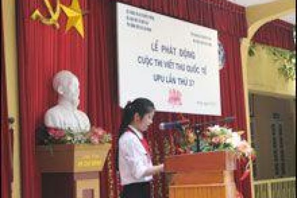UPU letter writing contest launched