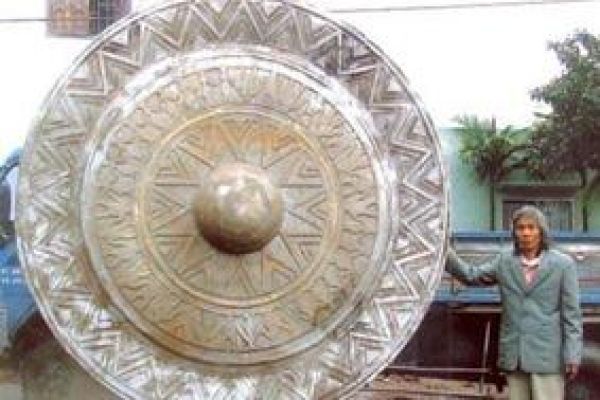 Biggest gong in Vietnam recognised 