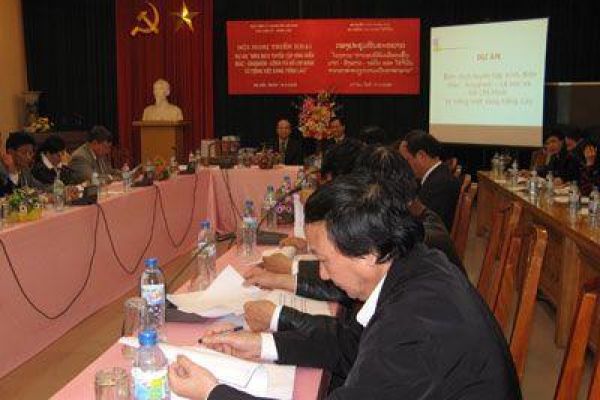Marx-Engels-Lenin and Ho Chi Minh writings translated into Lao