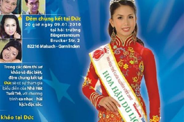 Miss Vietnam in Europe pageant scheduled for early next year