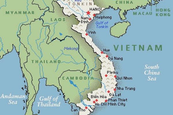 Vietnam Location and Geography - Location & Geography - Vietnam ...